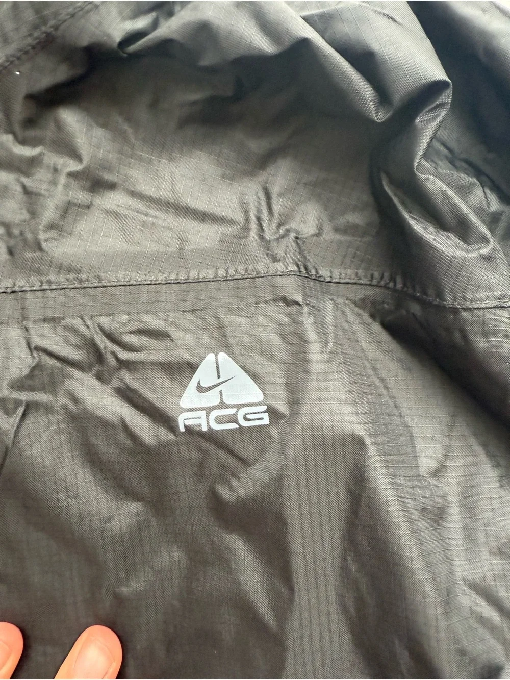 Nike Black Hooded Shell Jacket
